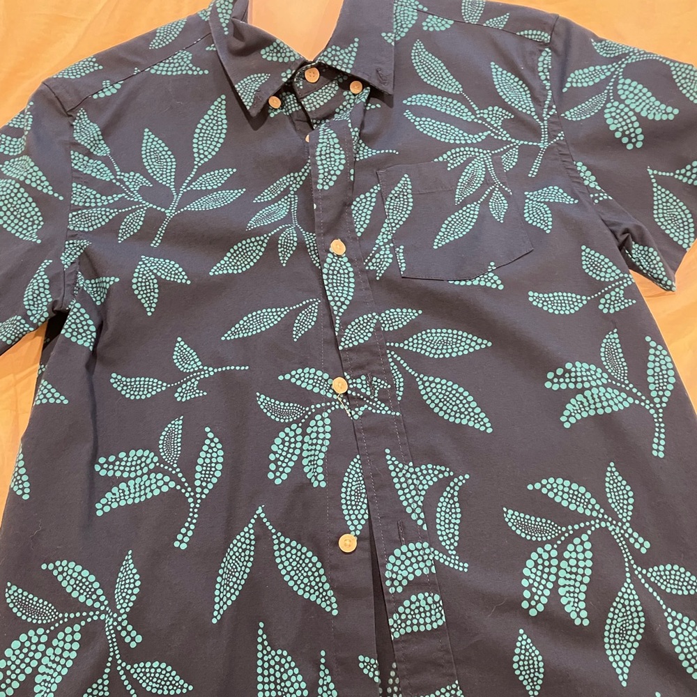 J. Crew Crewcuts Flower Pattern Button Up, Boys 12